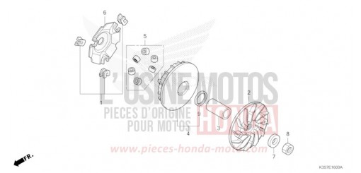 DRIVE FACE WW125EX2F de 2015